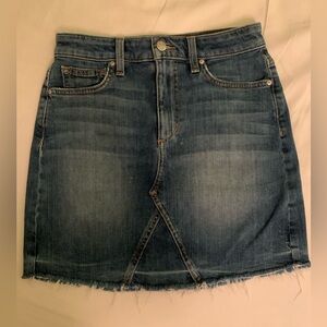 Joe's Jeans Blue Mini Skirt